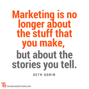 Marketing is no longer about the stuff you make!