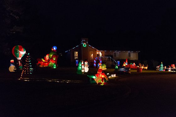 Christmas lights now easier with the Nikon D750