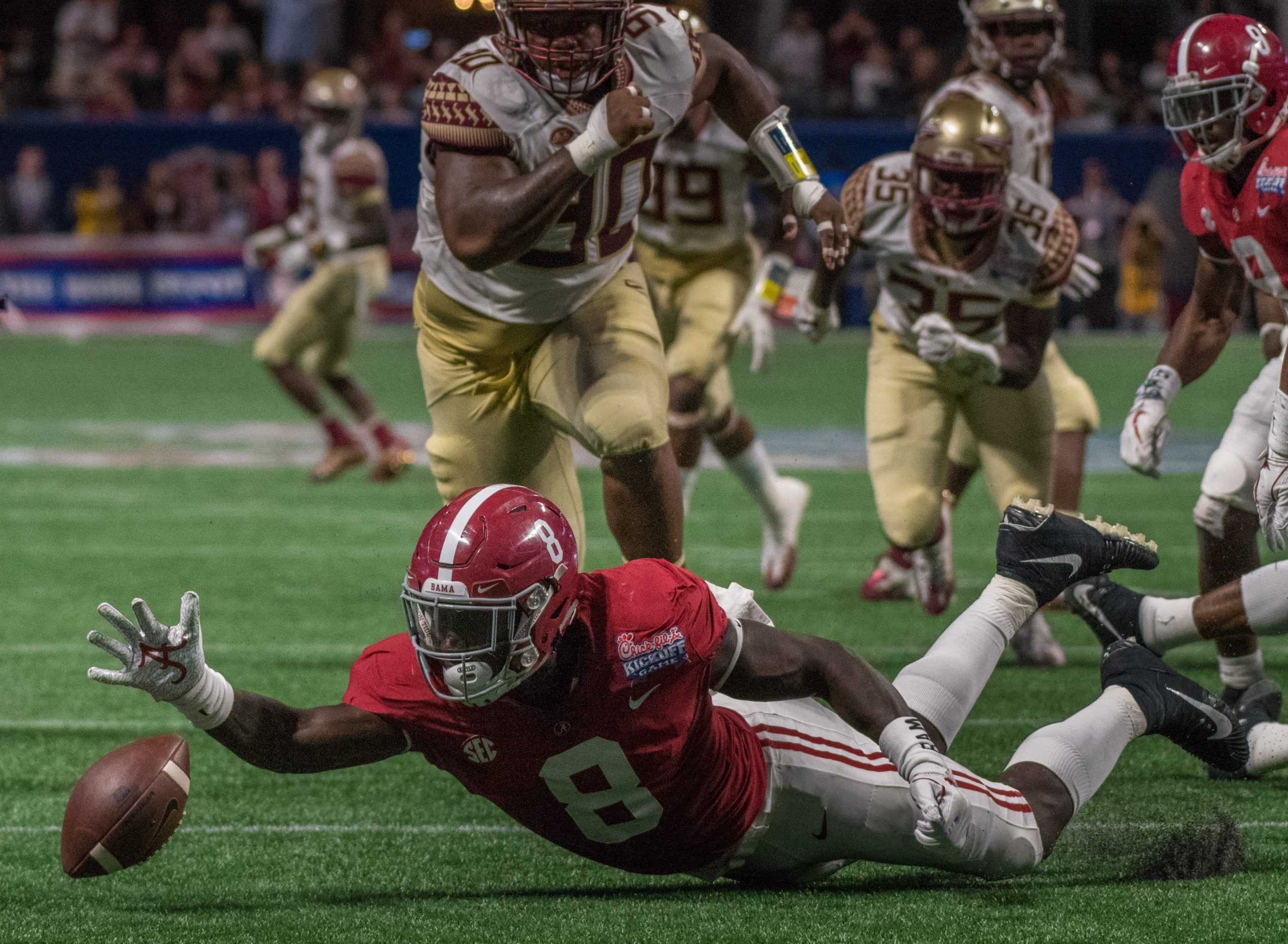 Shooting the Chick-fil-A Kickoff with Nikon D5: ISO 5600 to ISO 40000