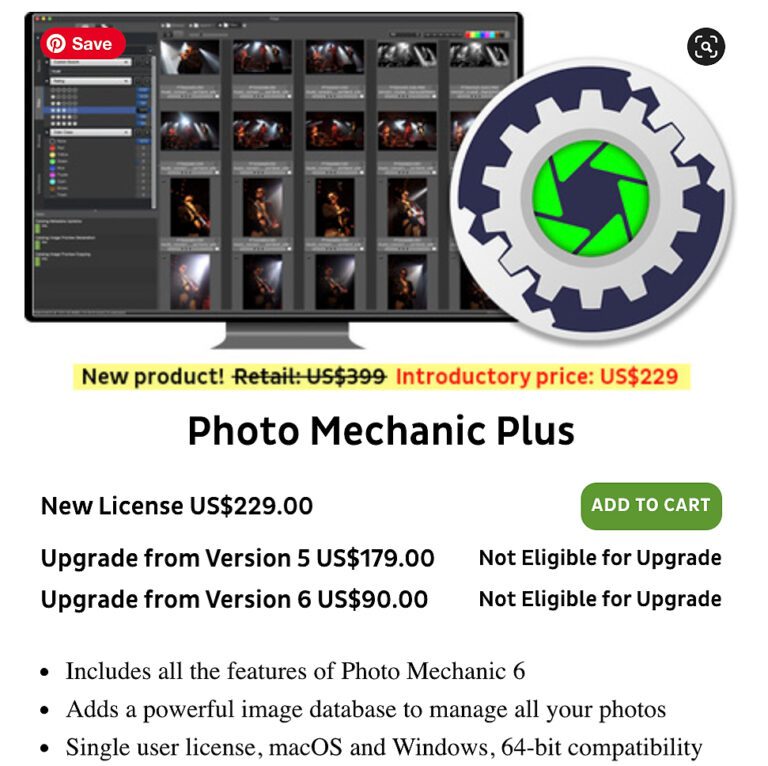 Photo Mechanic Plus 6.0.6890 free instals