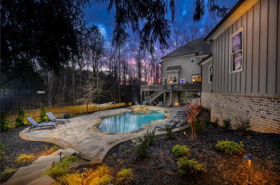 Capturing the Magic: Showcasing RCS Pools & Spa’s Masterpieces Through Dusk Photography